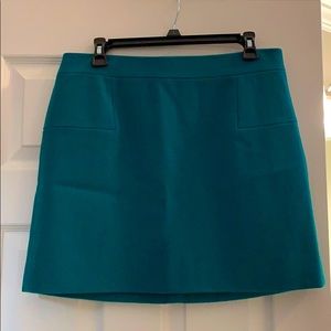 J Crew Green Skirt